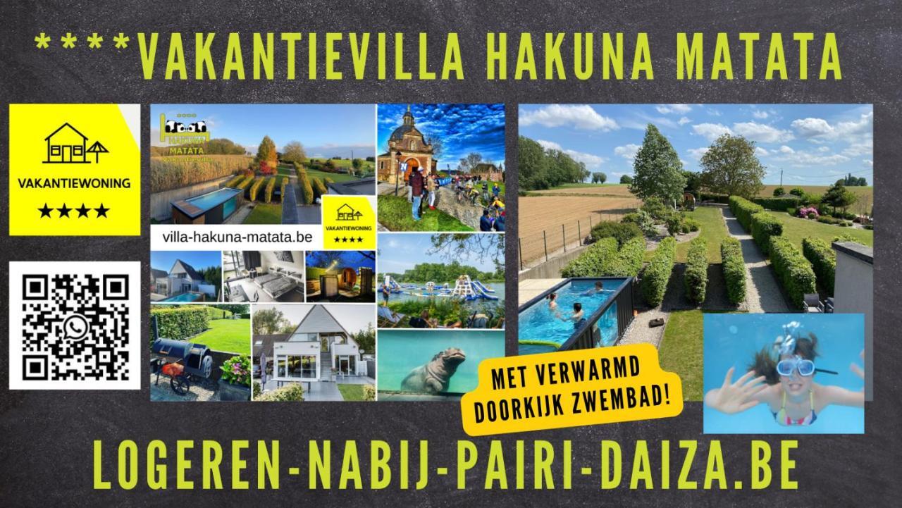 Vakantiewoning Hakuna Matata Geraardsbergen Exteriör bild